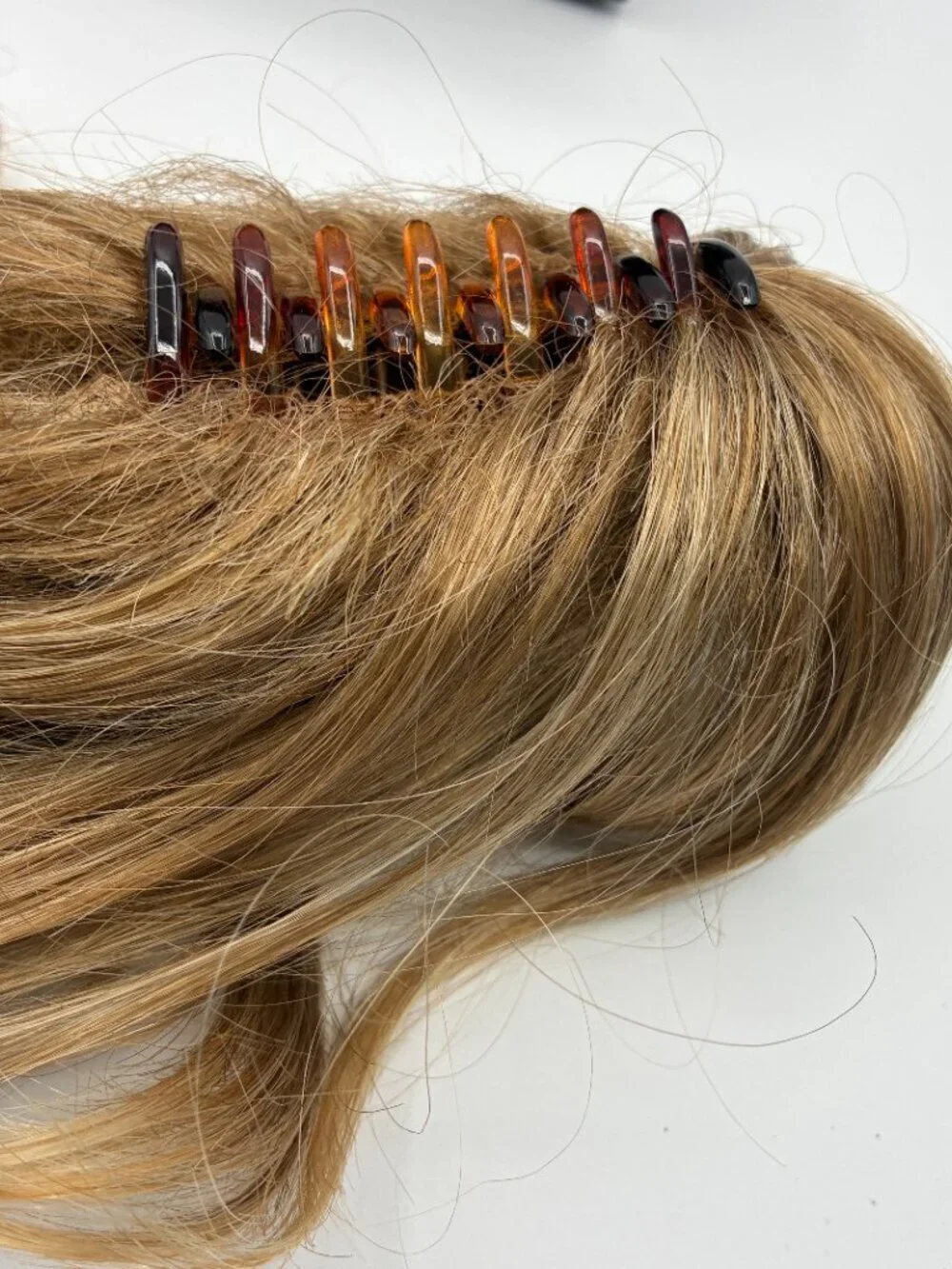 Tony of Beverly Lot of 2 Wigs Malibu Blonde Snappy Clip Ponytail Bun